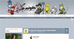 Desktop Screenshot of leninja.com.br